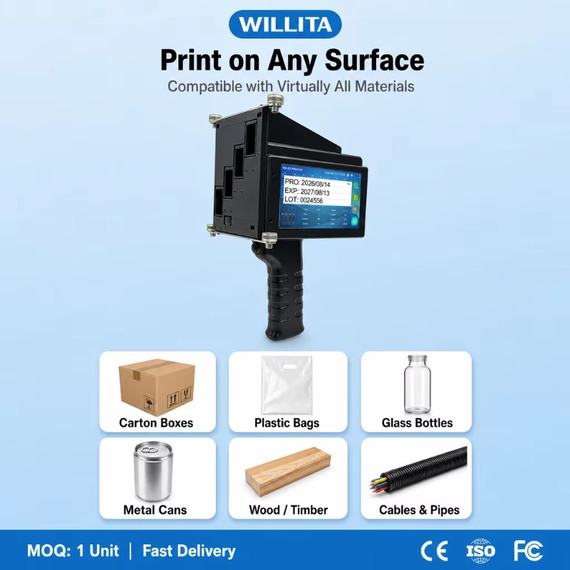 10cm Large Format TIJ Handheld - Handheld Inkjet Date Code Printer Gun 评论和价格