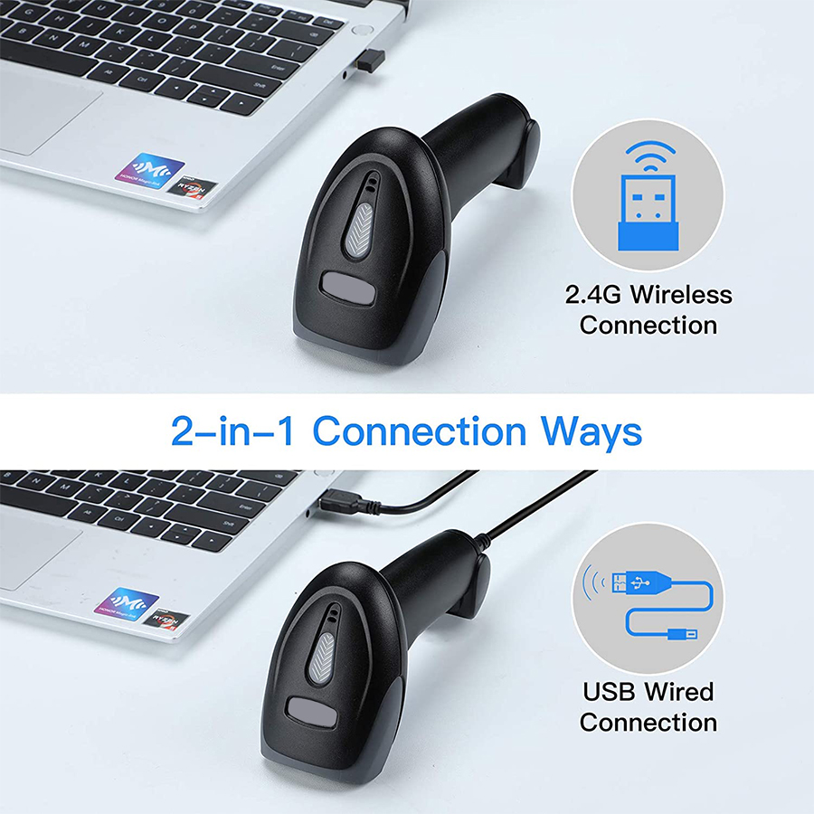 Yokoscan Factory Brand Laser 1 - Wireless Barcode Scanner 2D Qr Laser 评论和价格