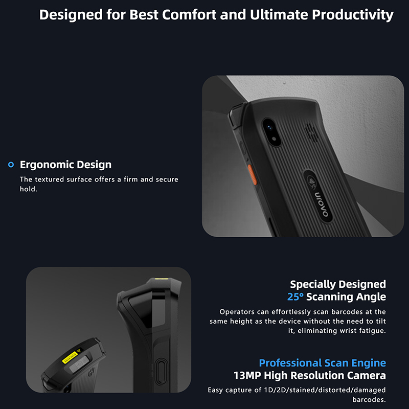 UROVO CT58 NFC Data Collector  - Handheld Pda Scanner Android Barcode 评论和价格