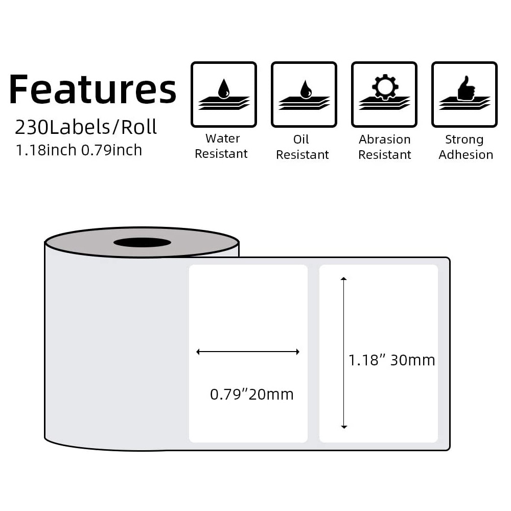 Phomemo Sticker Paper for M110 - Round Sticker Thermal Labels Colored 评论和价格