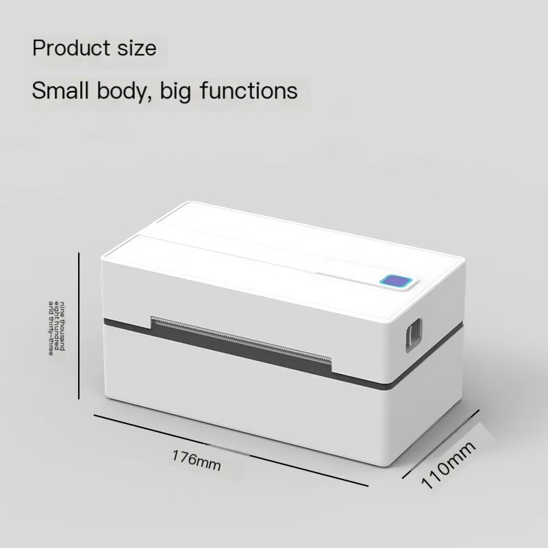 110mm 4 X 6 Inch  Inkless Dire - Barcode Printer Direct Thermal 110Mm 评论和价格