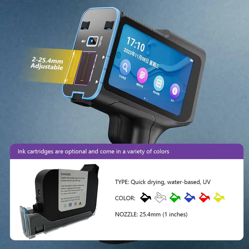 A9 Handheld Inkjet Printer 300 - Handheld Inkjet Date Code Printer Gun 评论和价格