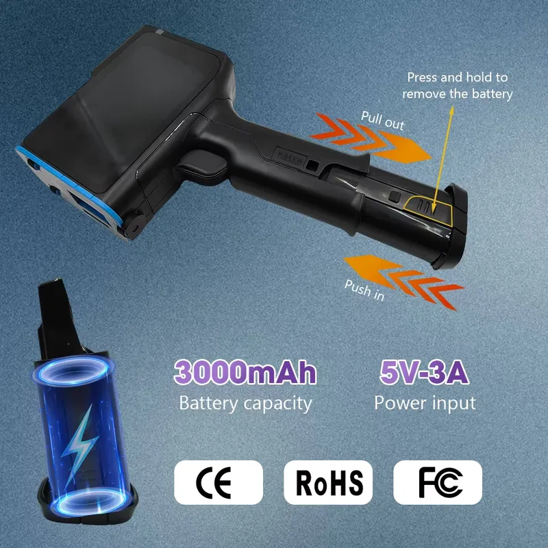 A9 Handheld Inkjet Printer 300 - Handheld Inkjet Date Code Printer Gun 评论和价格