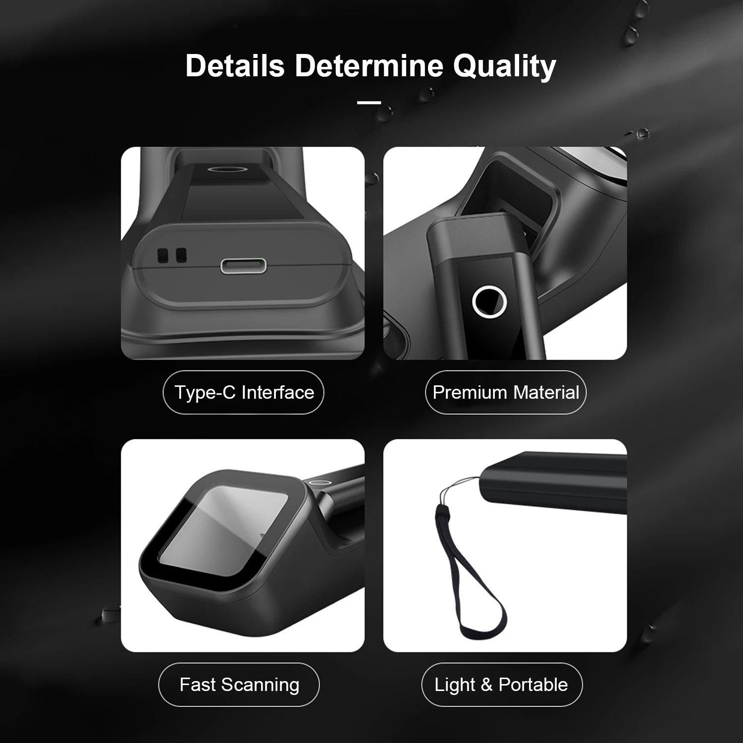 Industrial Rugged Long Range W - Wireless Barcode Scanner 2D Qr Laser 评论和价格