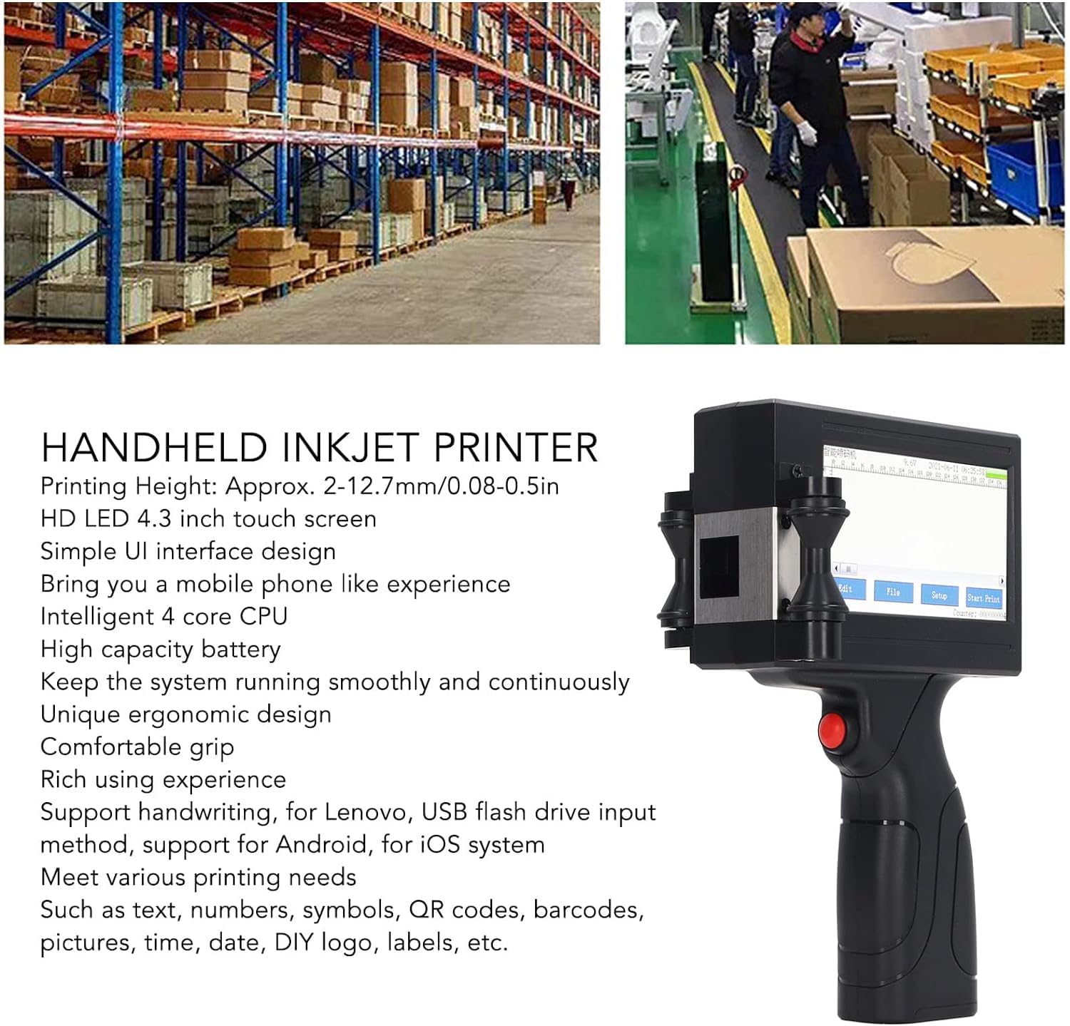 Handheld Inkjet Printer Gun, Q - Handheld Inkjet Date Code Printer Gun 评论和价格