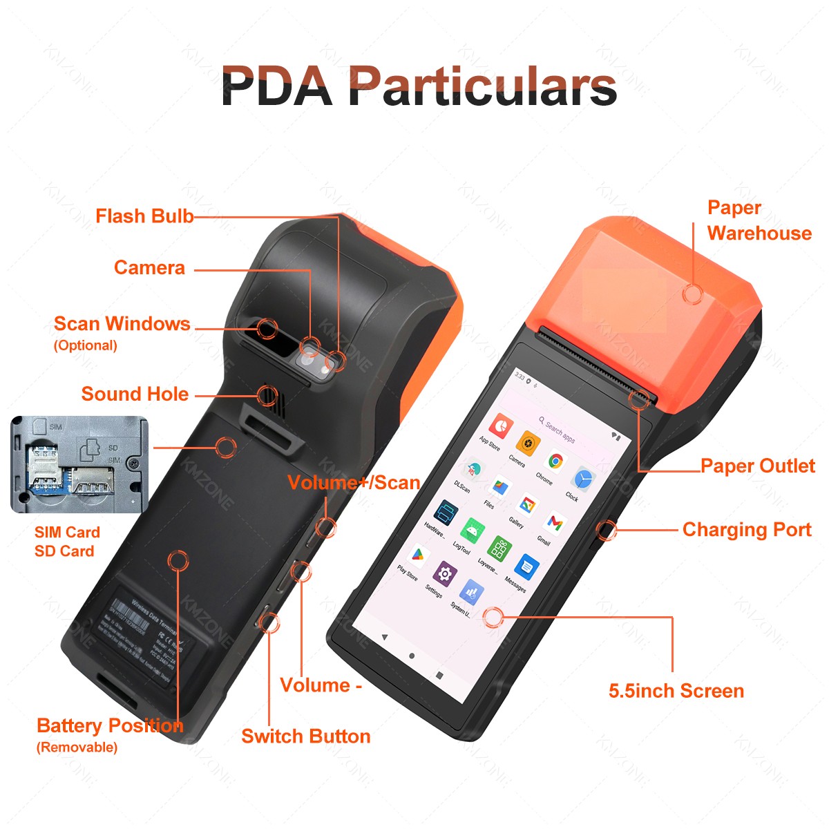 Handheld Android 13/14 PDA Pri - Handheld Pda Scanner Android Barcode 评论和价格