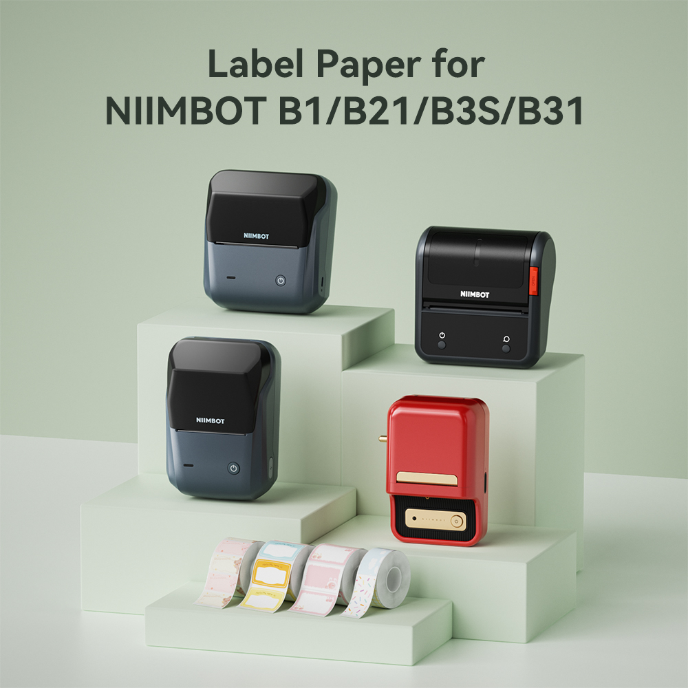 NIIMBOT Round Thermal Label St - Round Sticker Thermal Labels Colored 评论和价格