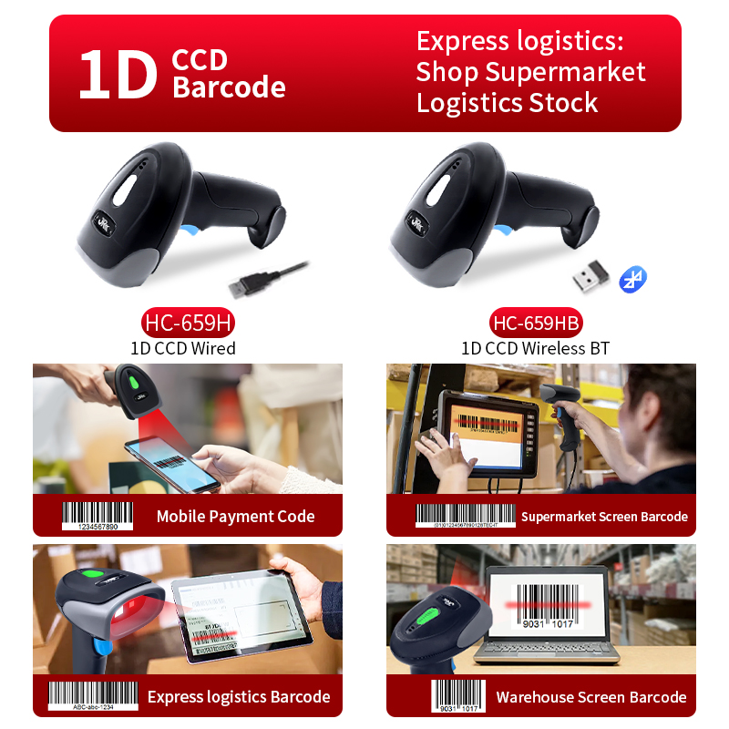 Handheld Wired 1D 2D Qr Bar Co - Wireless Barcode Scanner 2D Qr Laser 评论和价格