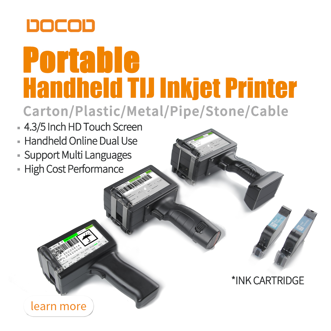 Wholesale DOCOD OEM/ODM Hotsal - Handheld Inkjet Date Code Printer Gun 评论和价格