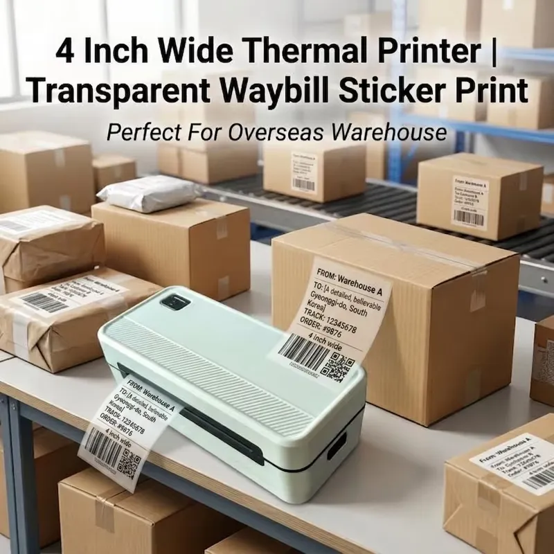4 Inch USB Wireless Port Direc - Barcode Printer Direct Thermal 110Mm 评论和价格