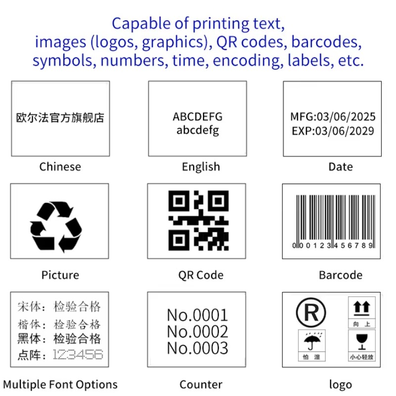 Handheld  Portable Inkjet Prin - Handheld Inkjet Date Code Printer Gun 评论和价格