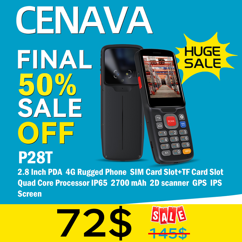 CENAVA Android 9 Handheld Pda  - Handheld Pda Scanner Android Barcode 评论和价格