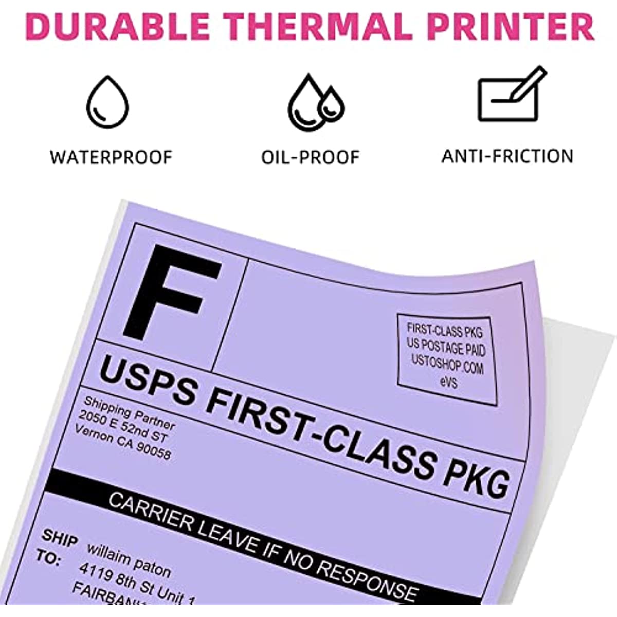 Phomemo 4x6 Thermal Labels for - Thermal Label Printer 4X6 Shipping 评论和价格