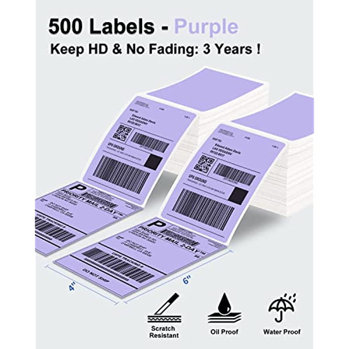 Phomemo 4x6 Thermal Labels for - Thermal Label Printer 4X6 Shipping 评论和价格