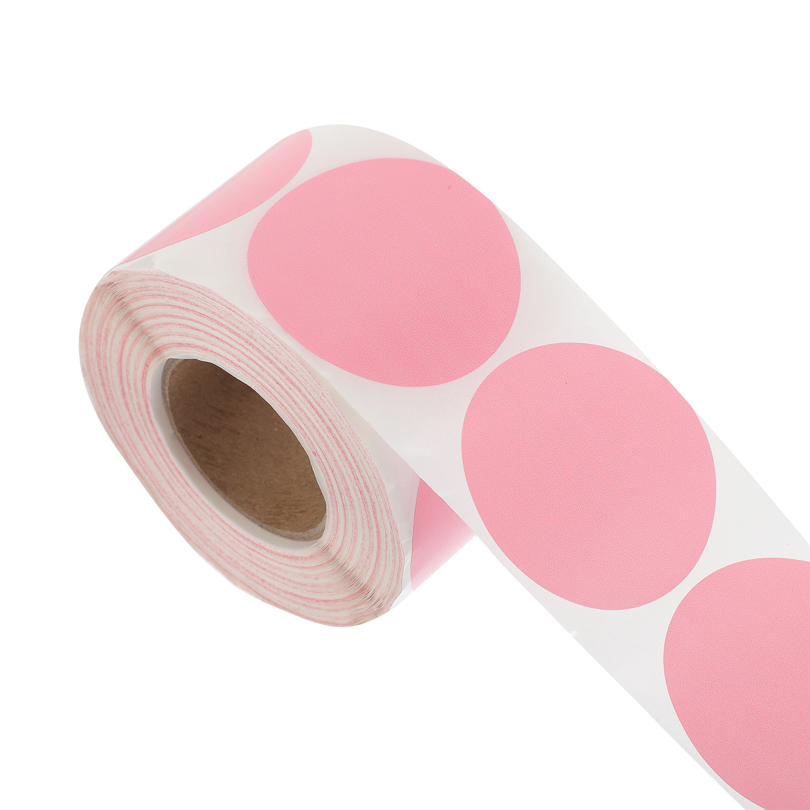 1 Roll Thermal Round Blank Sel - Round Sticker Thermal Labels Colored 评论和价格