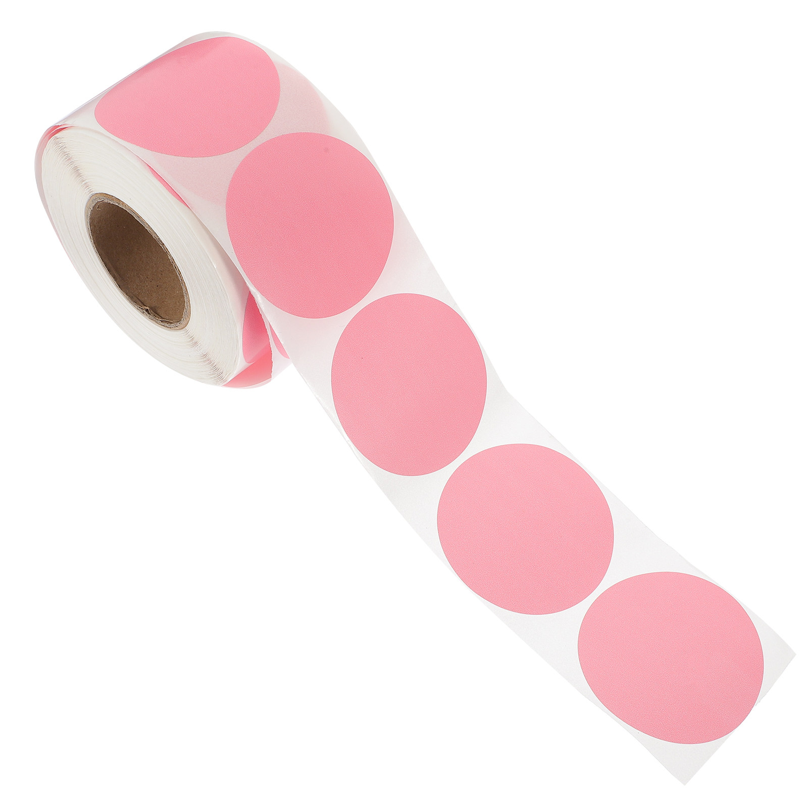 1 Roll Thermal Round Blank Sel - Round Sticker Thermal Labels Colored 评论和价格