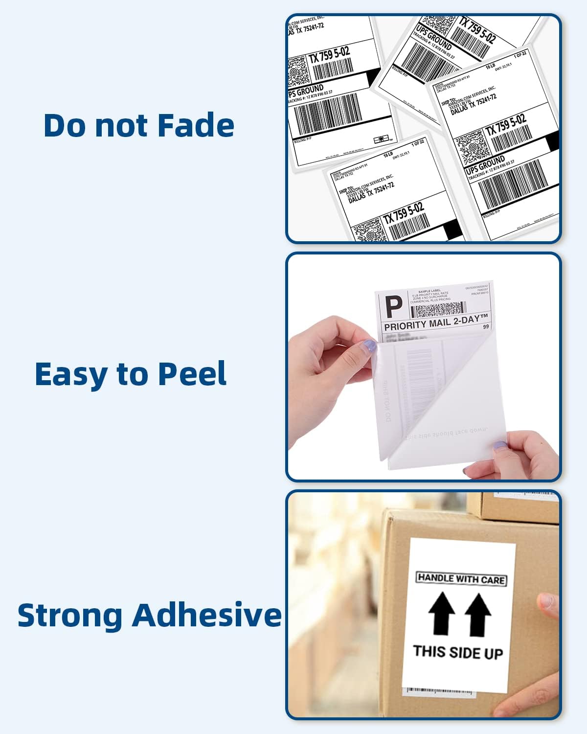500 pcs Waybill Label A6 Size  - Thermal Shipping Label Roll 4X6 500 评论和价格