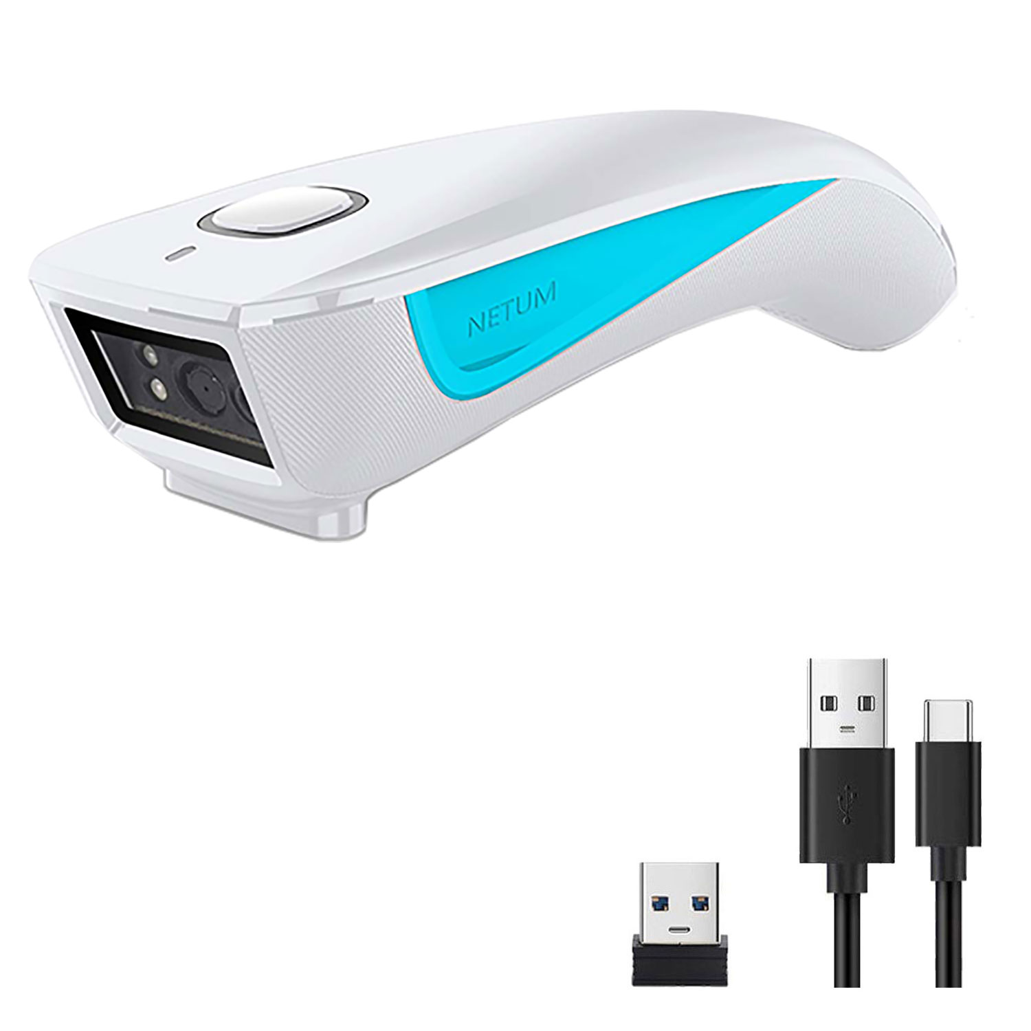 NETUM C850 Bluetooth QR 2D Bar - Wireless Barcode Scanner 2D Qr Laser 评论和价格