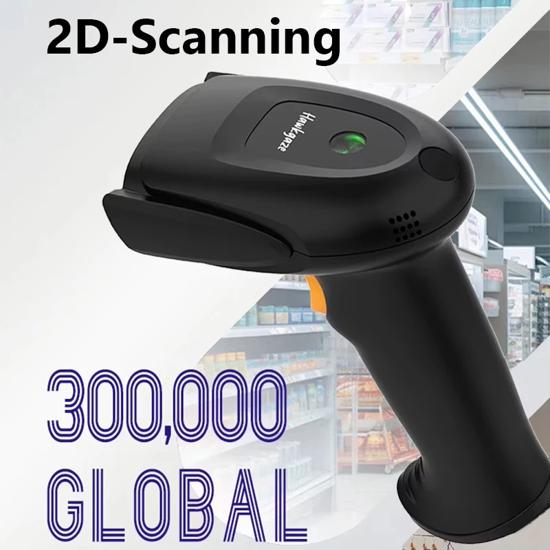 Langhuike Handheld 1D/2D QR Ba - Wireless Barcode Scanner 2D Qr Laser 评论和价格