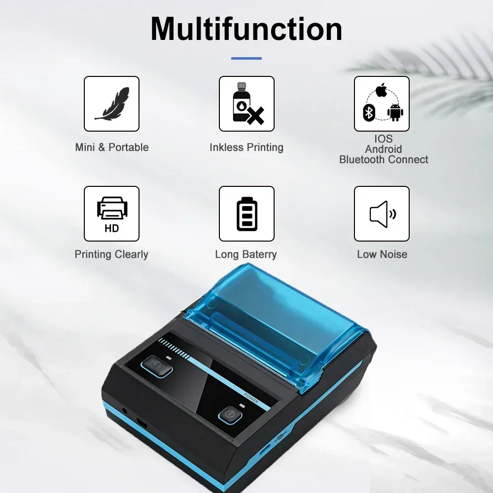 58mm Bluetooth Thermal Printer - Bluetooth Portable Thermal Receipt Printer 58Mm 评论和价格