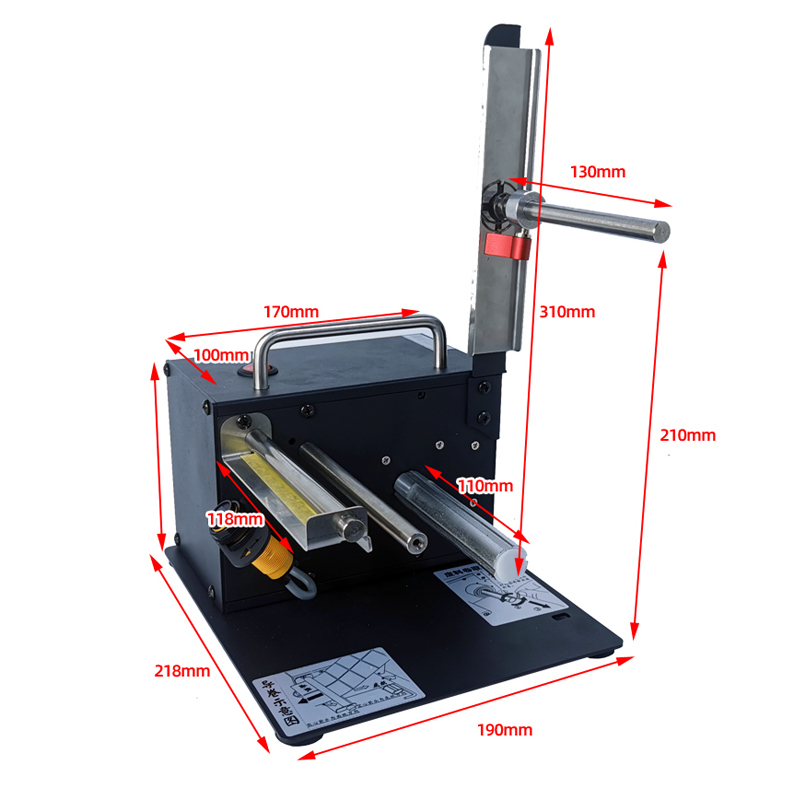 L1 Electric Automatic Label Di - Label Dispenser Electric Peel Machine 评论和价格
