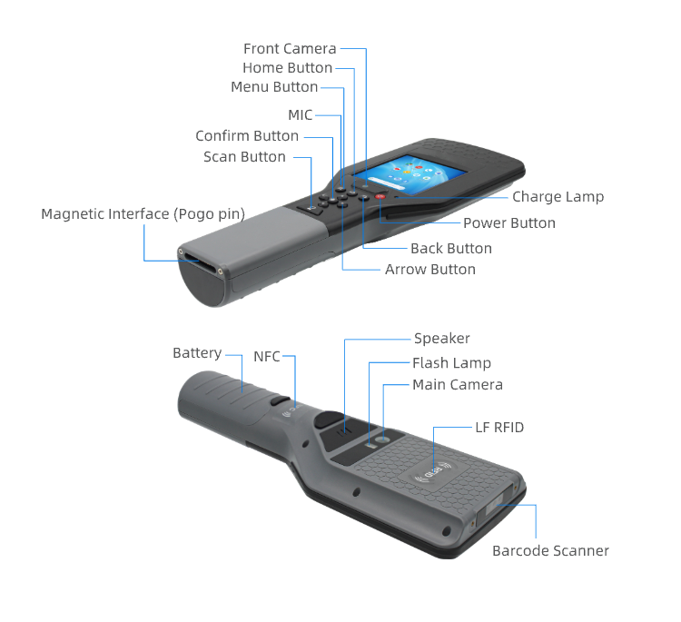 2026 JT-R30B Wholesale Android - Handheld Pda Scanner Android Barcode 评论和价格