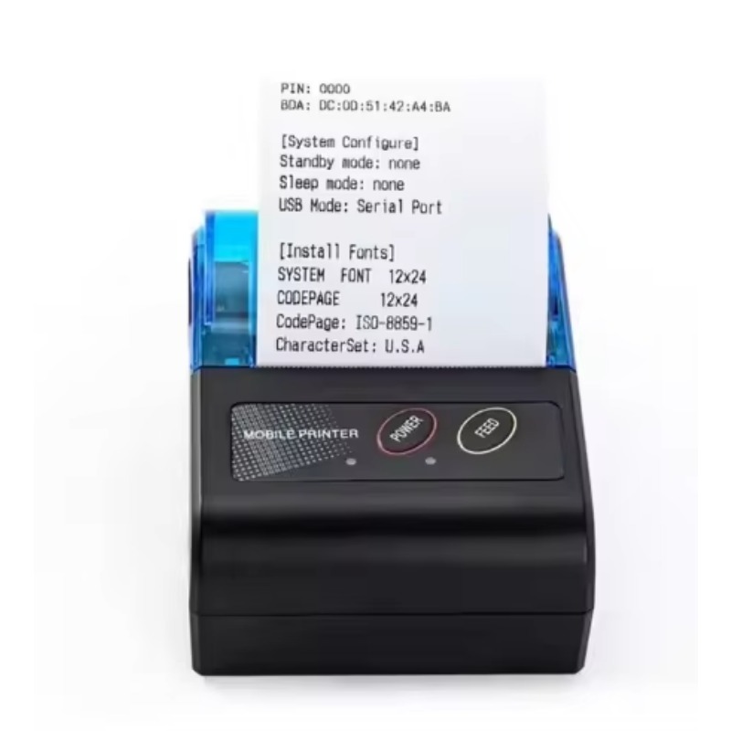 Portable 58mm Thermal Printer  - Bluetooth Portable Thermal Receipt Printer 58Mm 评论和价格