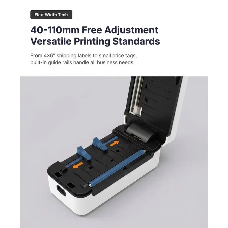 4 Inch USB Wireless Port Direc - Barcode Printer Direct Thermal 110Mm 评论和价格