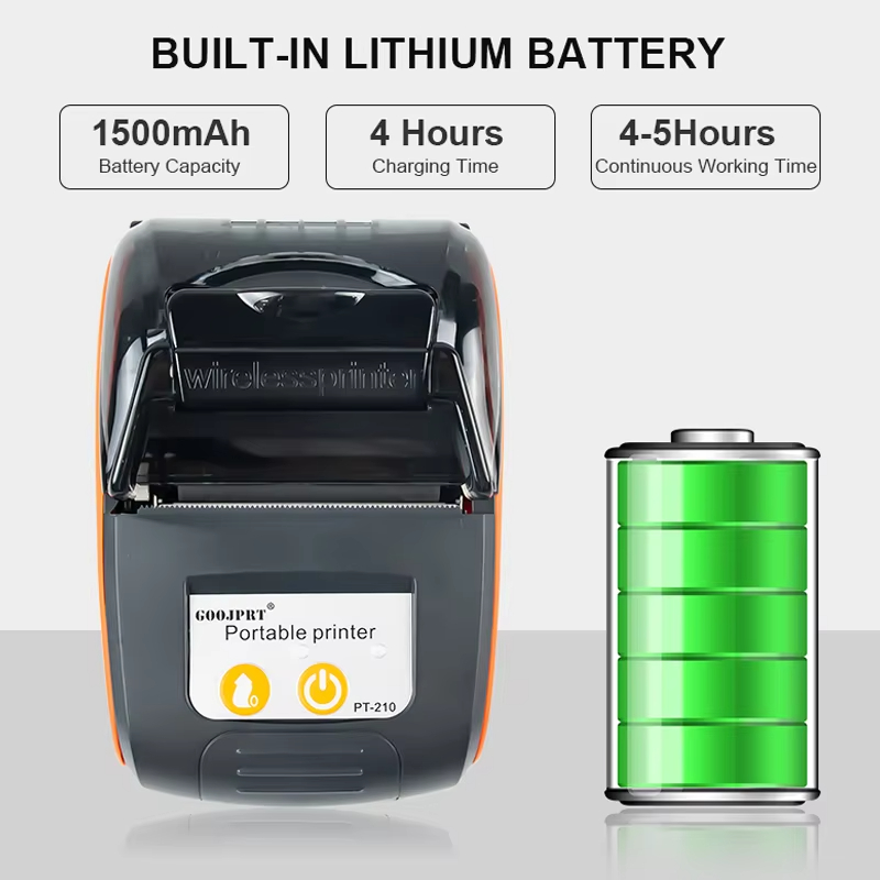 GOOJPRT 58mm Mini Portable The - Bluetooth Portable Thermal Receipt Printer 58Mm 评论和价格