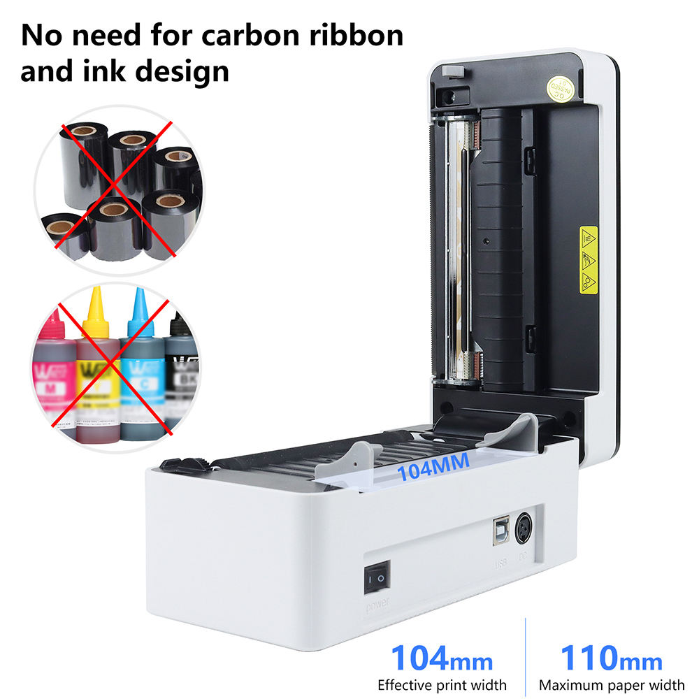ljc new Xprinter XP-D463B 4X6  - Barcode Printer Direct Thermal 110Mm 评论和价格