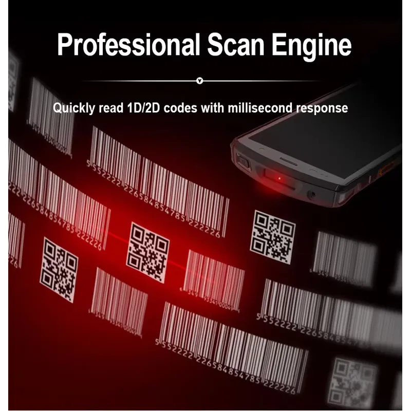 for UROVO DT50 5G Network Barc - Handheld Pda Scanner Android Barcode 评论和价格