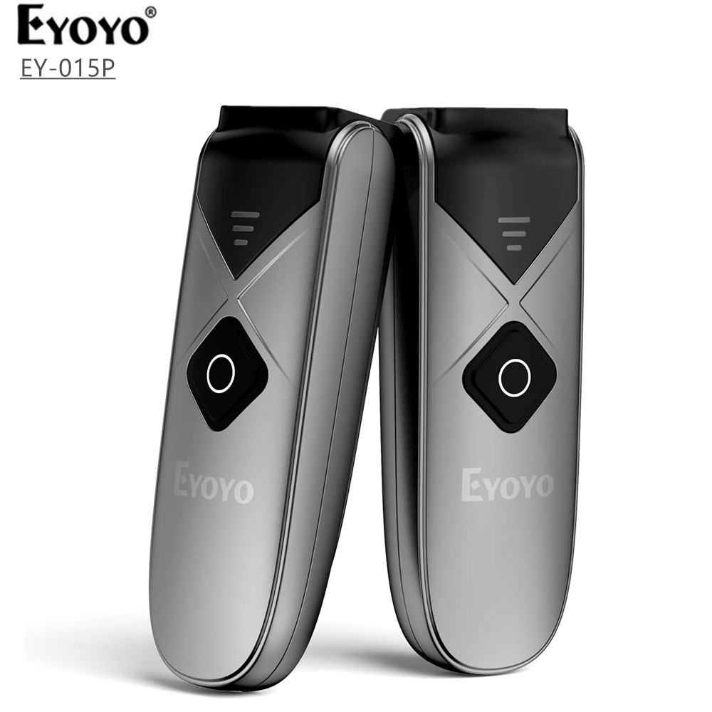 Eyoyo 2-Pack Barcode Scanner M - Wireless Barcode Scanner 2D Qr Laser 评论和价格
