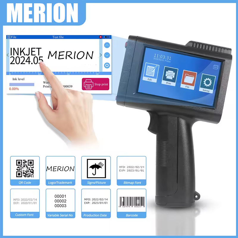 12.7mm Handheld Inkjet Printer - Handheld Inkjet Date Code Printer Gun 评论和价格