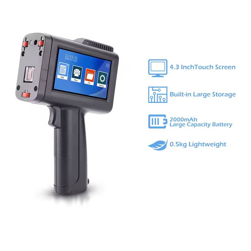 12.7mm Handheld Inkjet Printer - Handheld Inkjet Date Code Printer Gun 评论和价格