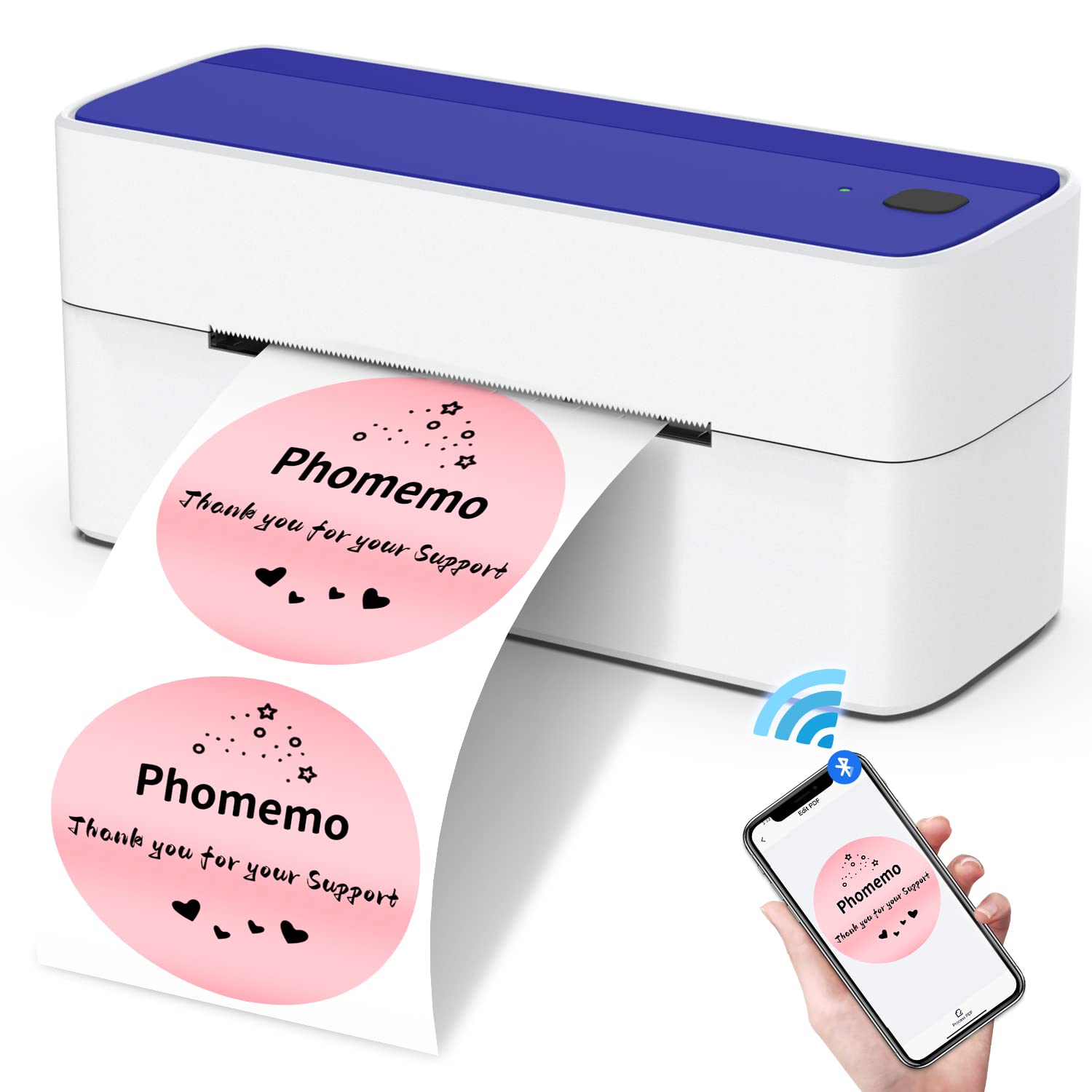 Phomemo 241bt 4x6 Shipping Pac - Thermal Label Printer 4X6 Shipping 评论和价格