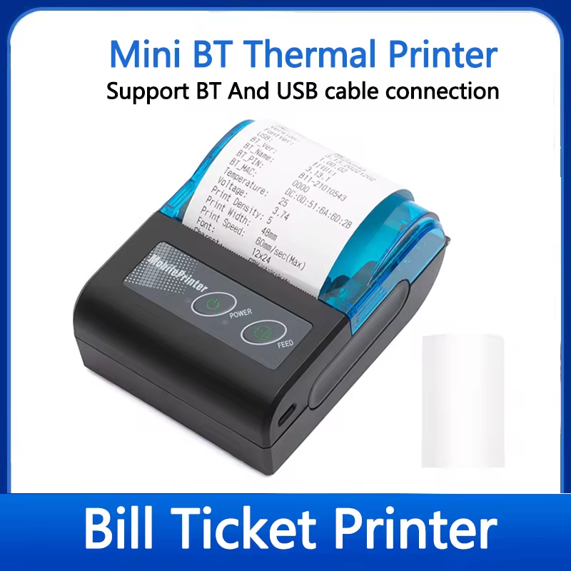 58mm Portable Thermal Receipt  - Bluetooth Portable Thermal Receipt Printer 58Mm 评论和价格