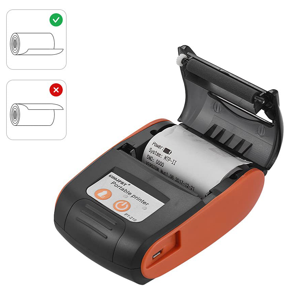 Mini Portable Thermal Receipt  - Bluetooth Portable Thermal Receipt Printer 58Mm 评论和价格