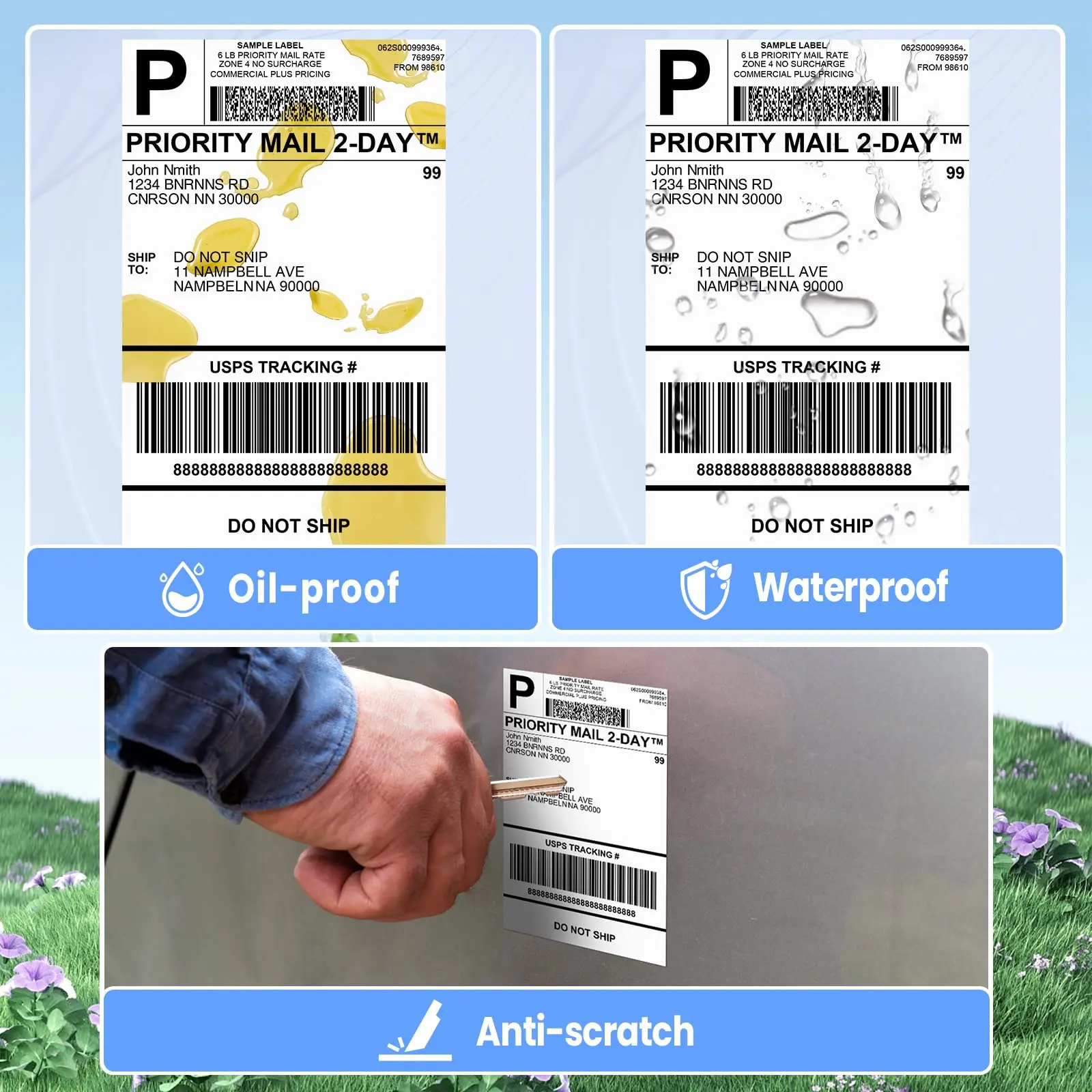 Direct Fanfold Thermal Labels  - Thermal Label Printer 4X6 Shipping 评论和价格